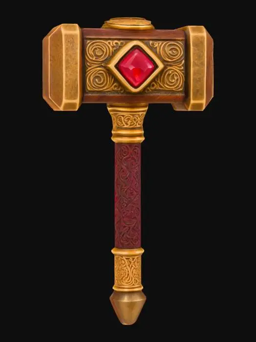 3D model for Hammer of Valor