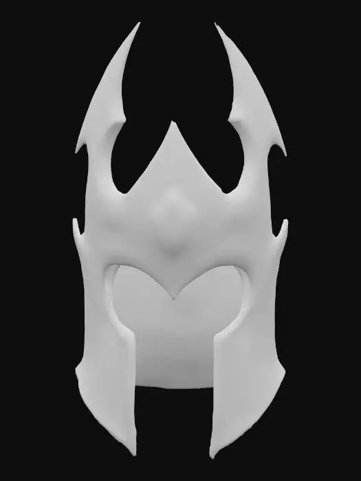 3D model for Crimson Crest Helmet