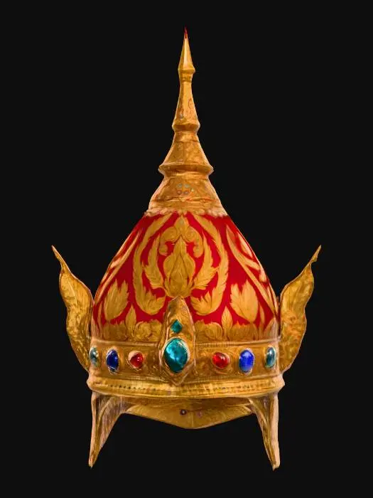 3D model for Ornate Thai Crown