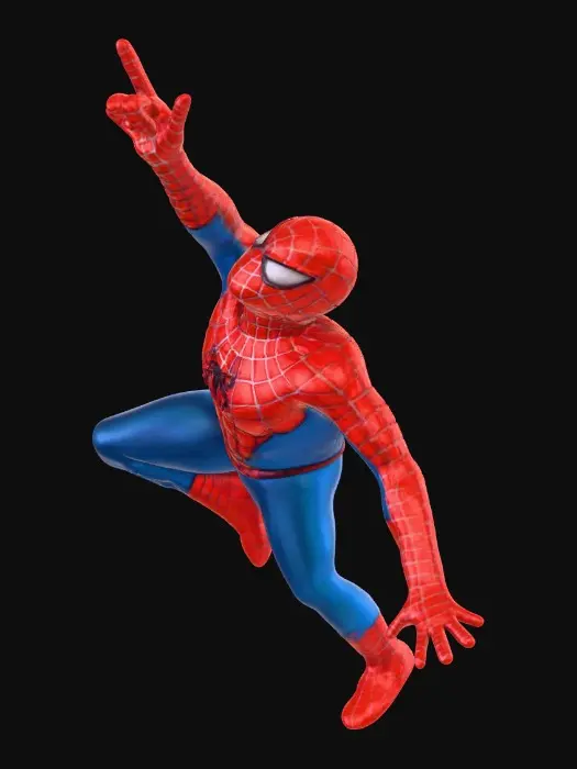 3D model for Spider-Man Leap