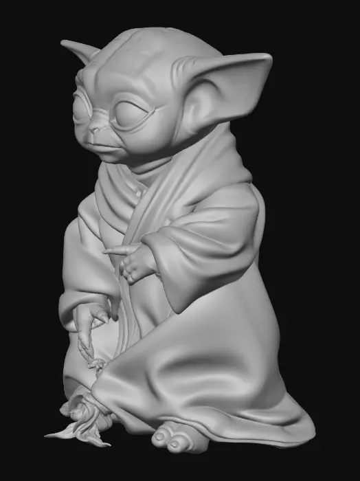 3D model for Baby yoda