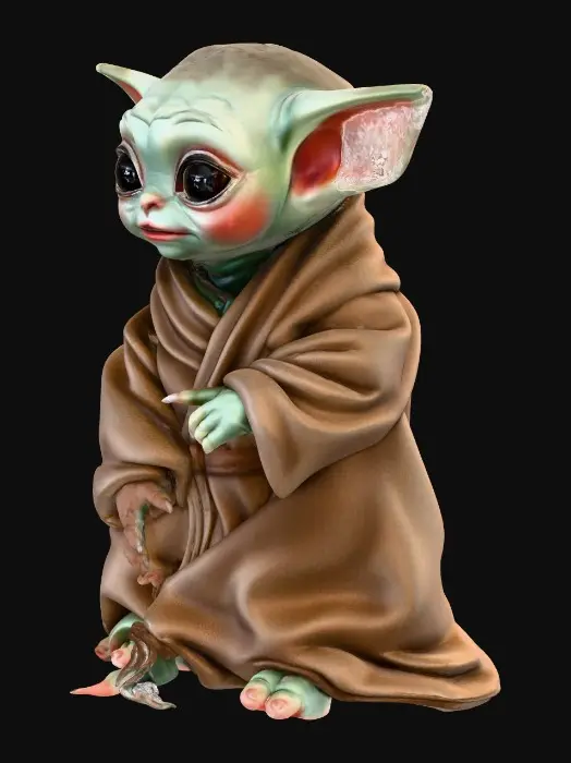3D model for Baby yoda