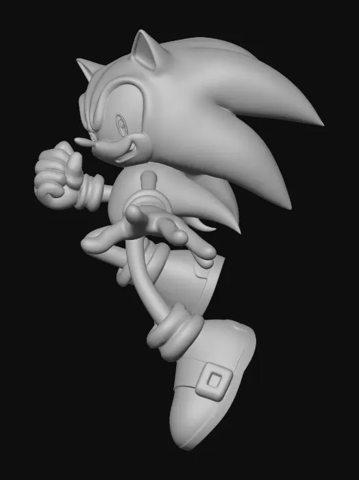 3D model for Sonic in Motion