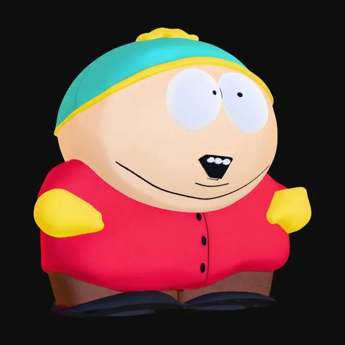 3D model for Eric Cartman