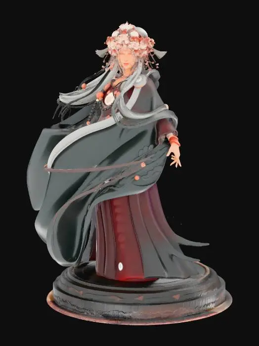 3D model for Elegant Enigma