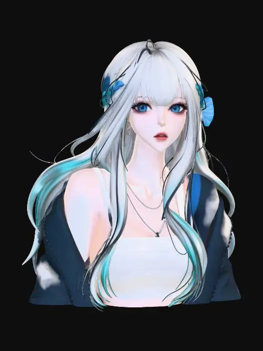 3D model for Serene Beauty