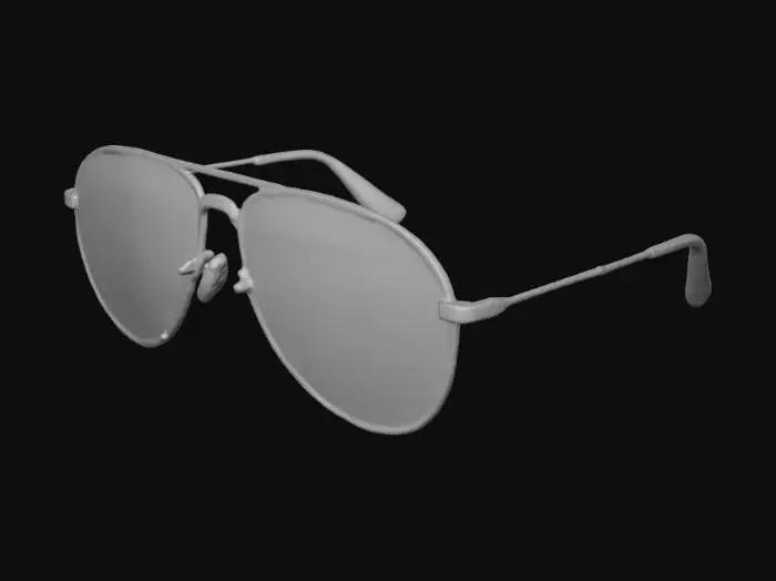 3D model for Aviator Shades