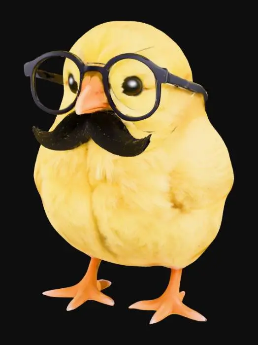 3D model for Scholarly Chick.