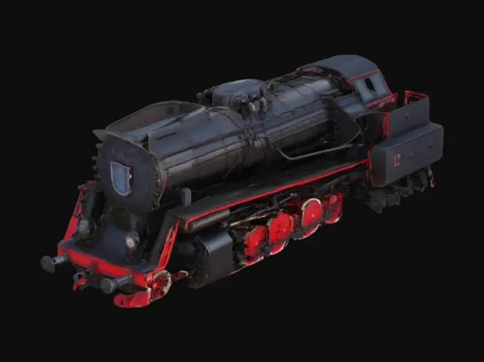 3D model for [Poznań] KKS LECH POZNAŃ lokomotiv , #AroundTheWorld#