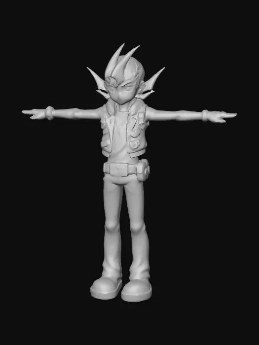 3D model for Spiky Pink Duelist