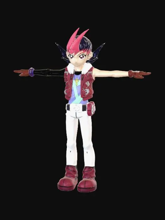 3D model for Spiky Pink Duelist