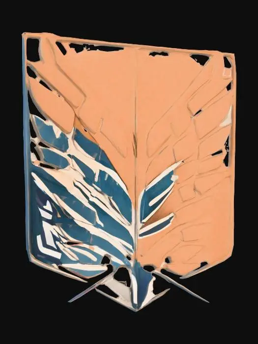 3D model for Dual Laurel Shield