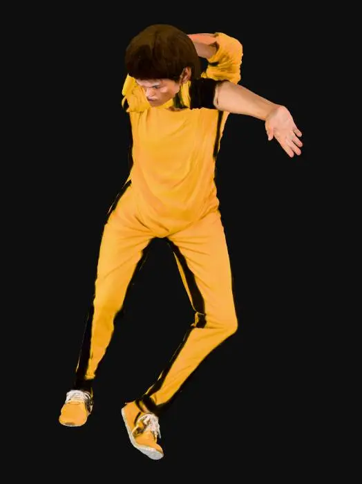 3D model for Martial Arts Pose