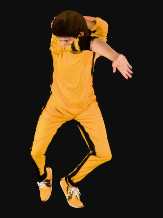 3D model for Martial Arts Pose