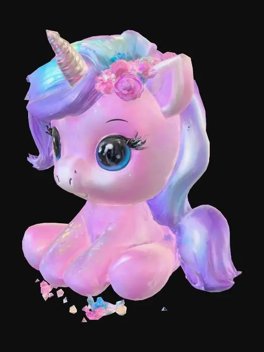 3D model for Whimsical Unicorn Delight