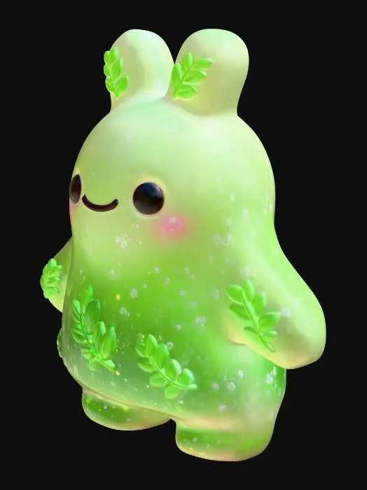 3D model for Glowleaf Bunny