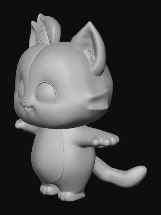 3D model for Peachy Puff