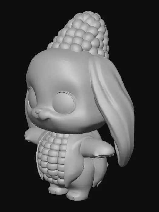 3D model for Maizey the Corn Bunny