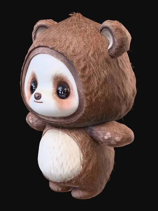 3D model for Coconut Bear