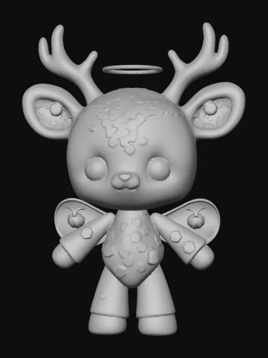 3D model for Honeycomb Halo Deer