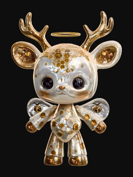 3D model for Honeycomb Halo Deer