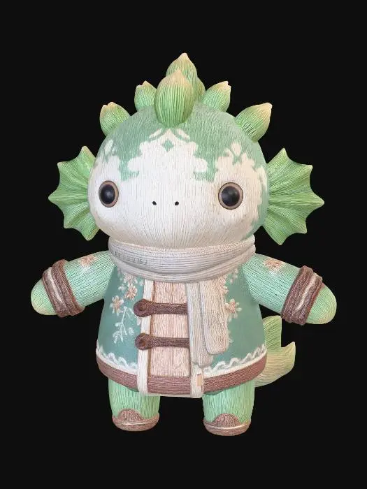 3D model for Verdant Guardian