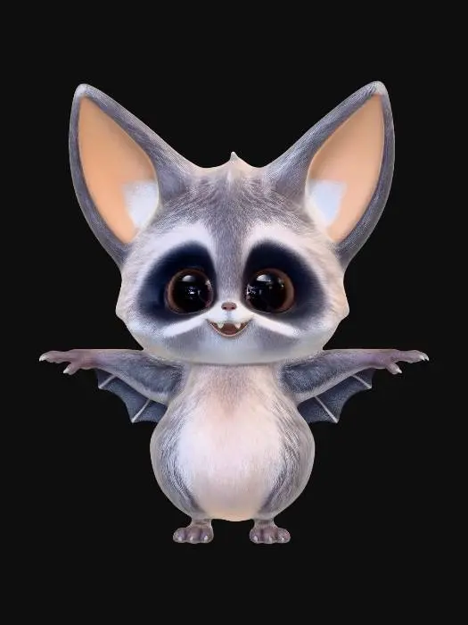 3D model for Moonlit Fluffwing