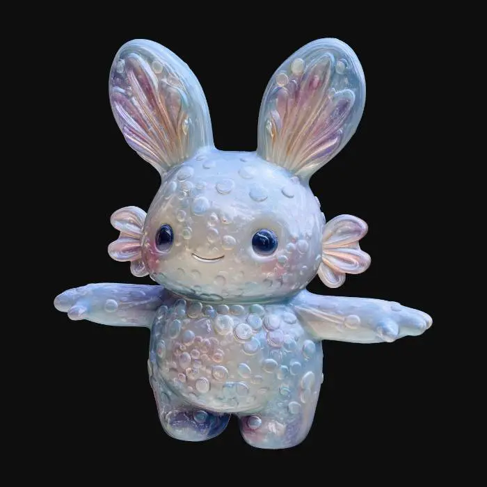 3D model for Bubble Bunny