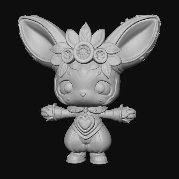 3D model for Candy Alchemist Bunny