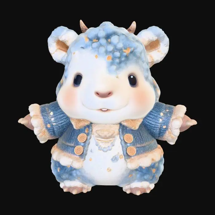 3D model for Cosmic Crystal Hamster