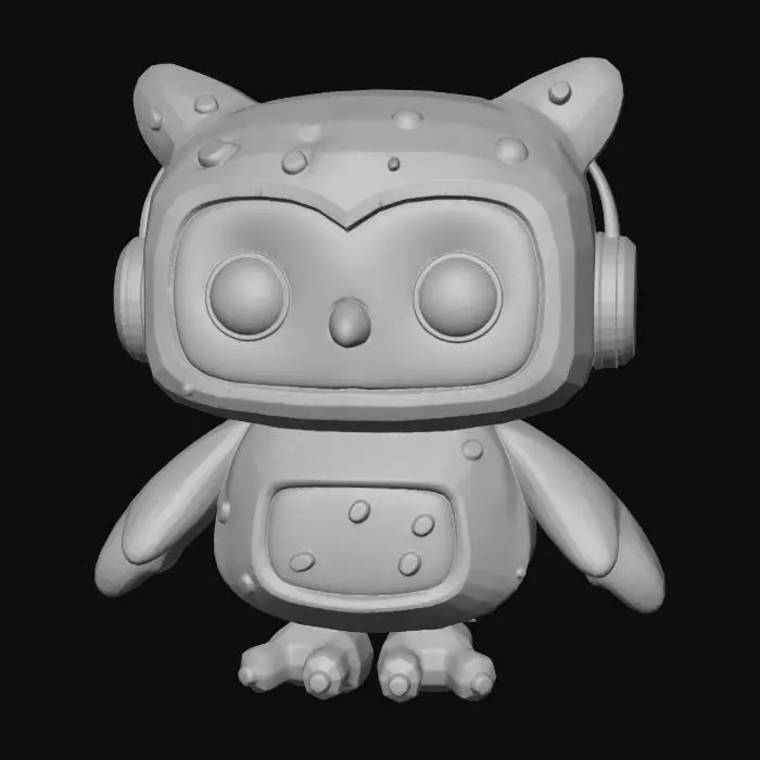 3D model for Cookie Owl Bot