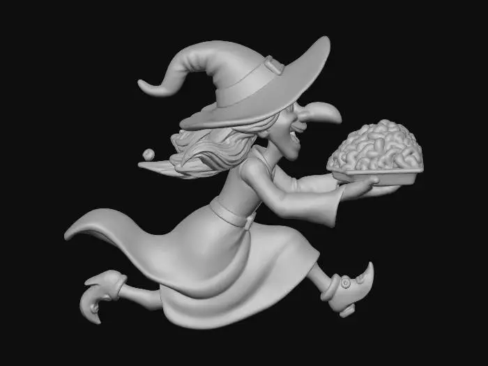 3D model for Witch's Cheesy Delight #Thanksgiving#