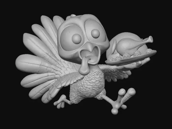 3D model for Turkey Frenzy, #Thanksgiving#
