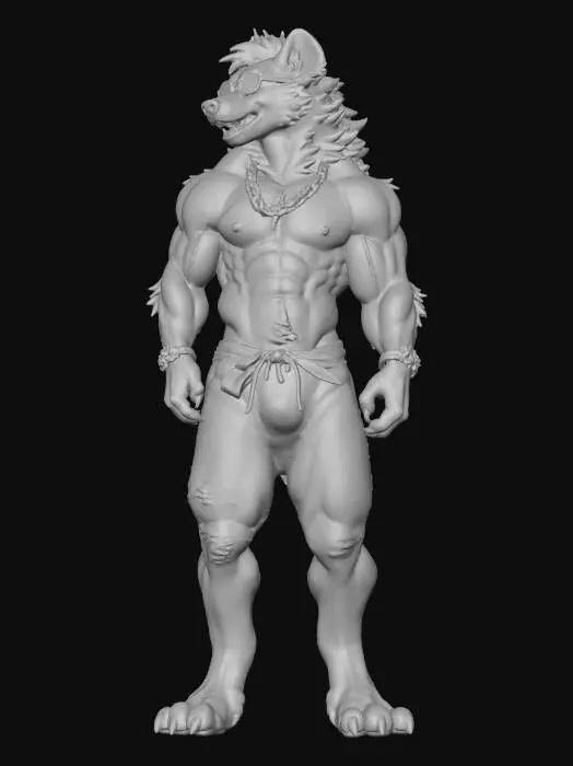 3D model for Hyena Beach Vibes