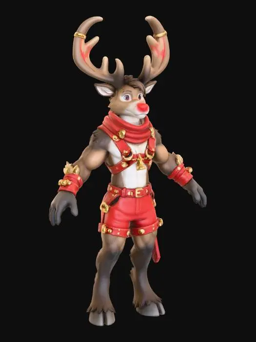 3D model for Lil'Ru, #Christmas2025#