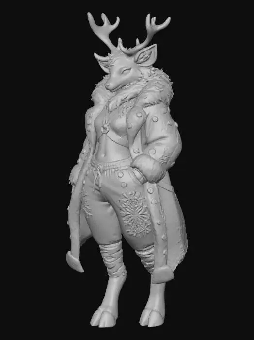 3D model for Vixen the Icy Heart (Ver2), #Christmas2025#