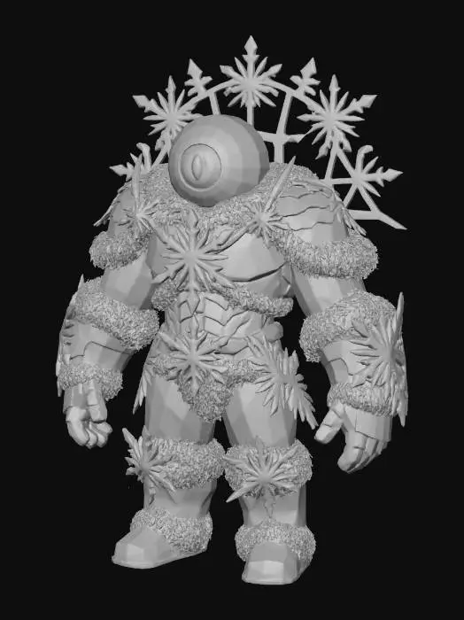 3D model for Ice-clops, #Christmas2025#