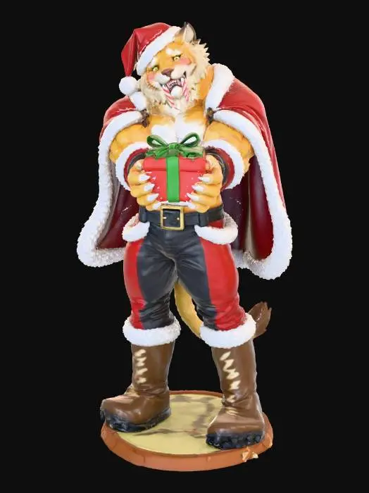 3D model for Christmas Sabertooth, #Christmas2025#