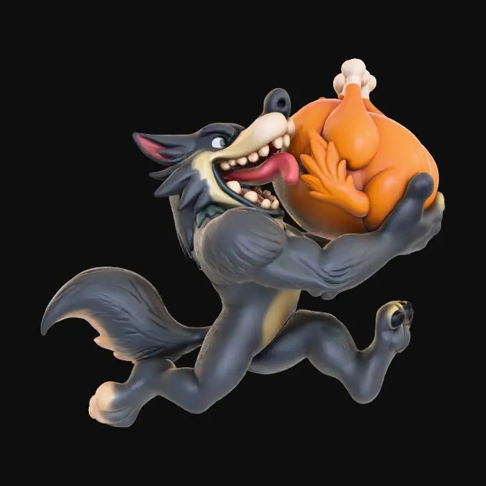 3D model for Wolf's Thanksgiving Dash #Thanksgiving#
