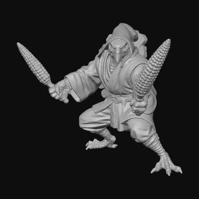 3D model for Bountiful Sabers, #Thanksgiving#