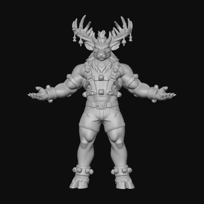 3D model for Blitz the Lightning, #Christmas2025#