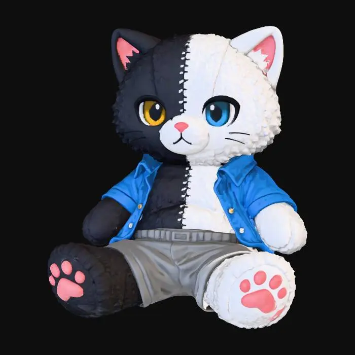 3D model for Patchwork Paws