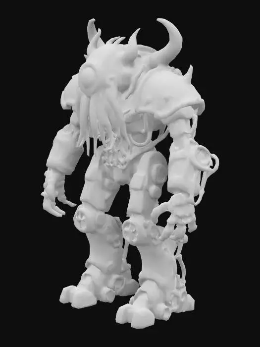 3D model for Cthulhu Automaton