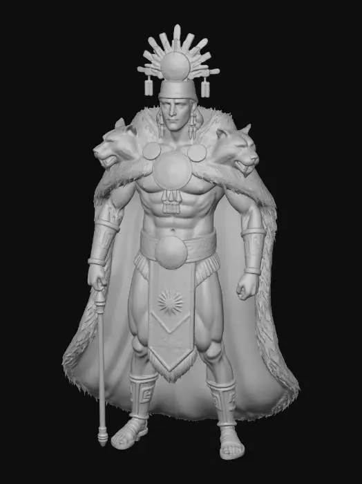 3D model for Pachacuteq