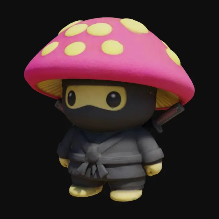 3D model for Meshy Ninja , #AroundTheWorld#