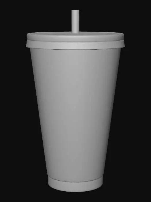 3D model for Starbucks Iced Coffee Cup