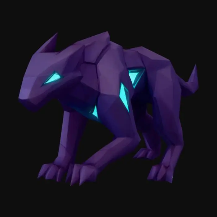 3D model for Luminous Panther