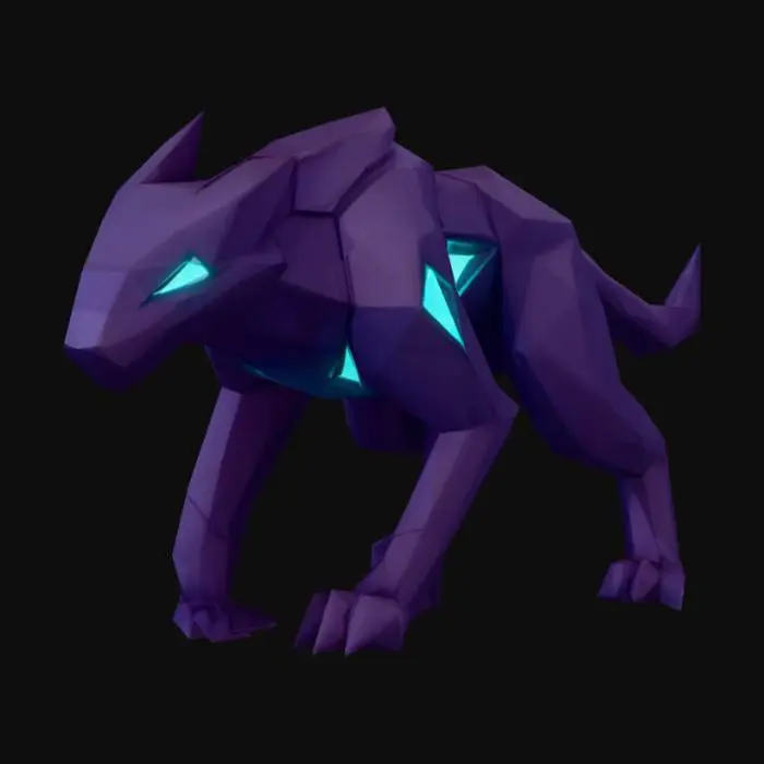 3D model for Luminous Panther