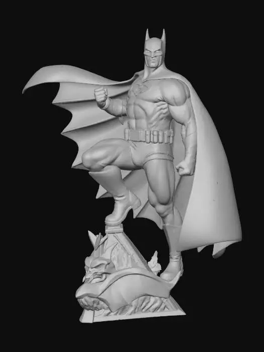 3D model for Dark Knight Statue