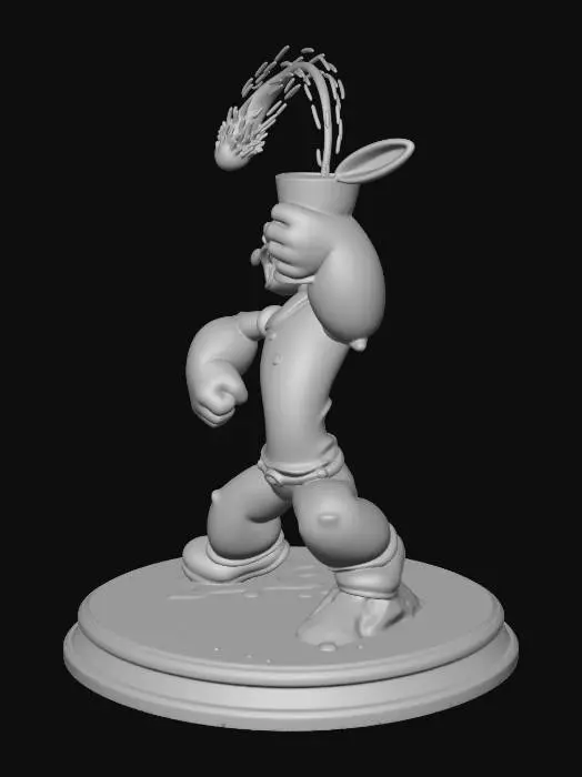 3D model for Spinach Arc Power Pose
